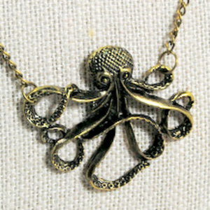 Kraken Octopus Creature of the Sea Necklace